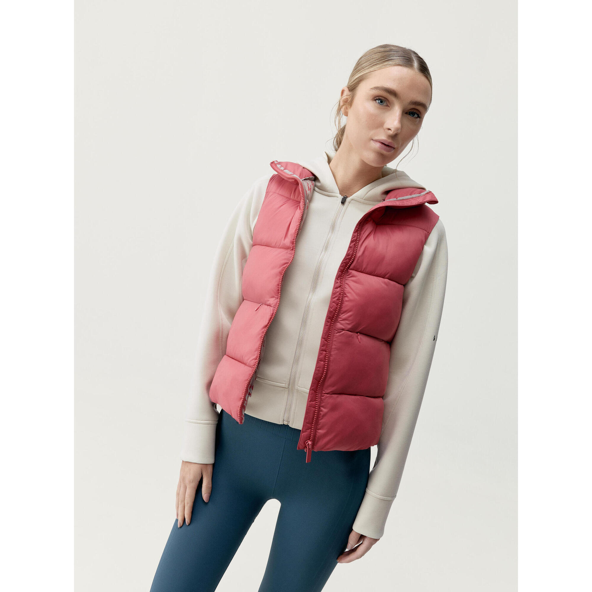 Born Living Yoga - Jolie Born Living Yoga Gilet De Sport Pour Femme - Doudoune Synthétique - Orange|rouge - Decathlon