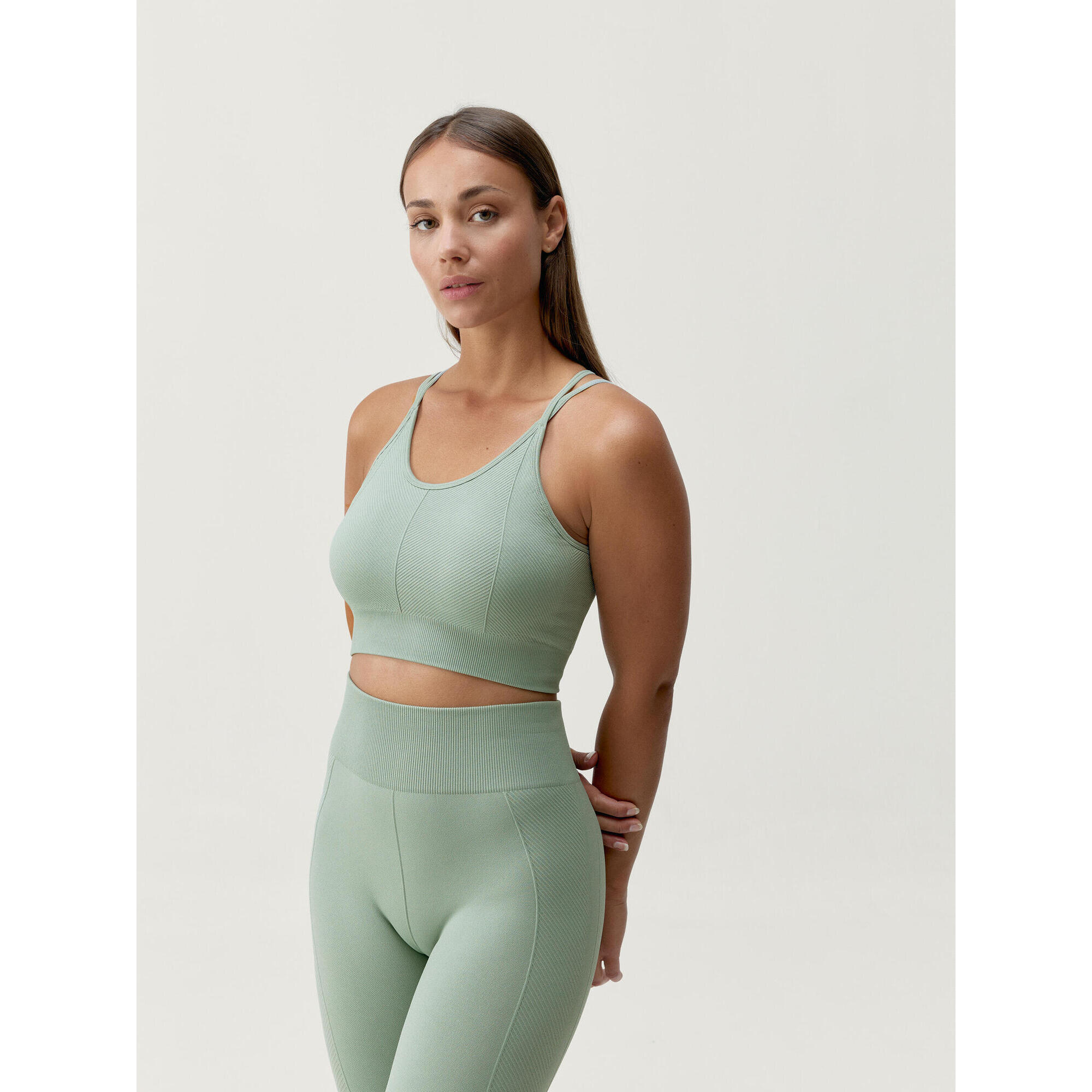 Born Living Yoga - Haut De Sport Pour Femme Sarvan Born Living Yoga - Brassière - Vert - 40 M - Decathlon