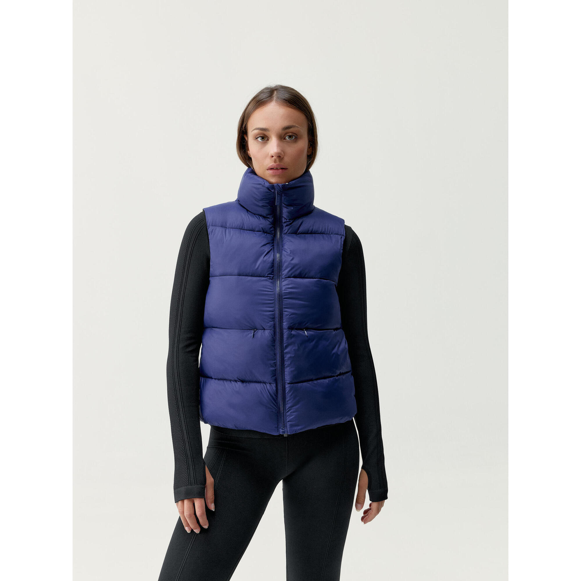Born Living Yoga - Jolie Born Living Yoga Gilet De Sport Pour Femme - Doudoune Synthétique - Bleu - Decathlon