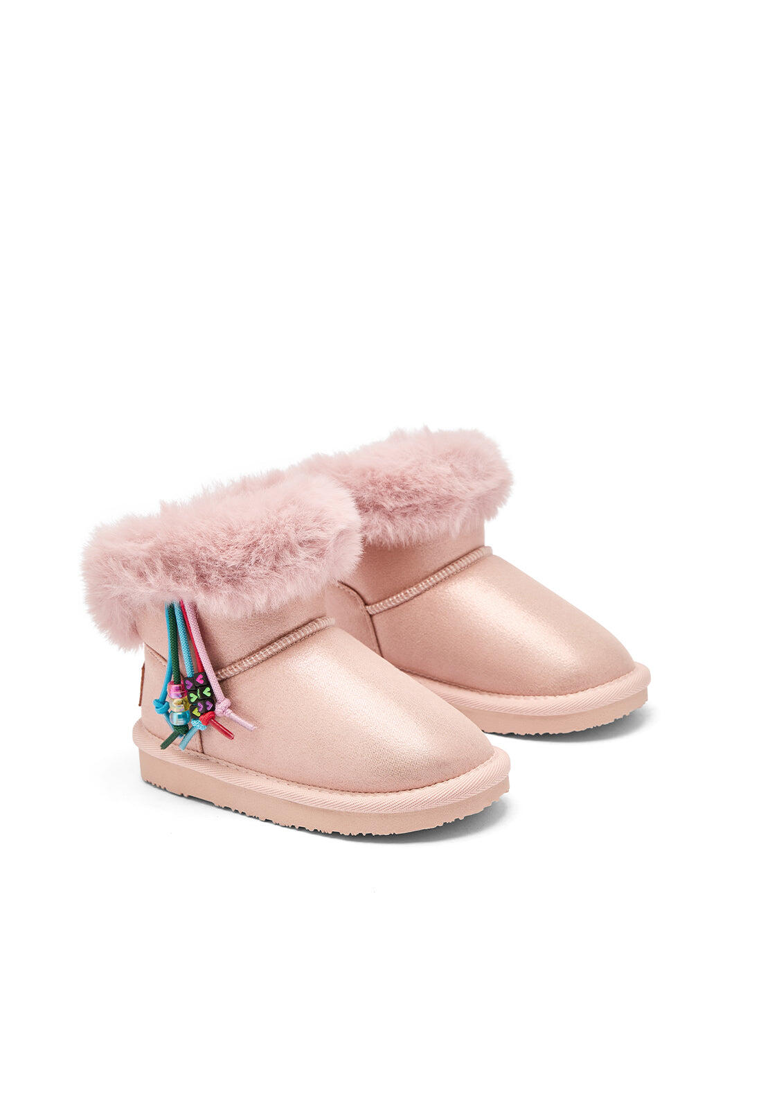 Botas de Niña Estilo Australianas Con Cuentas 2/4