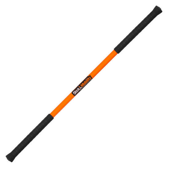Trainings-Stick 120 cm Orange-Schwarz Functional Training Unisex Orange-Schwarz