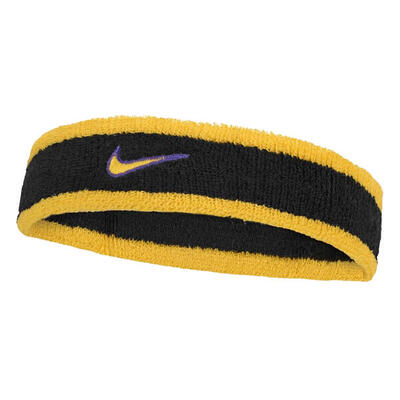 Fascia Per Capelli Swoosh Nike Classic Bianco Grigio