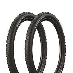 Lot de deux Pneus VTT 26" Country Rock