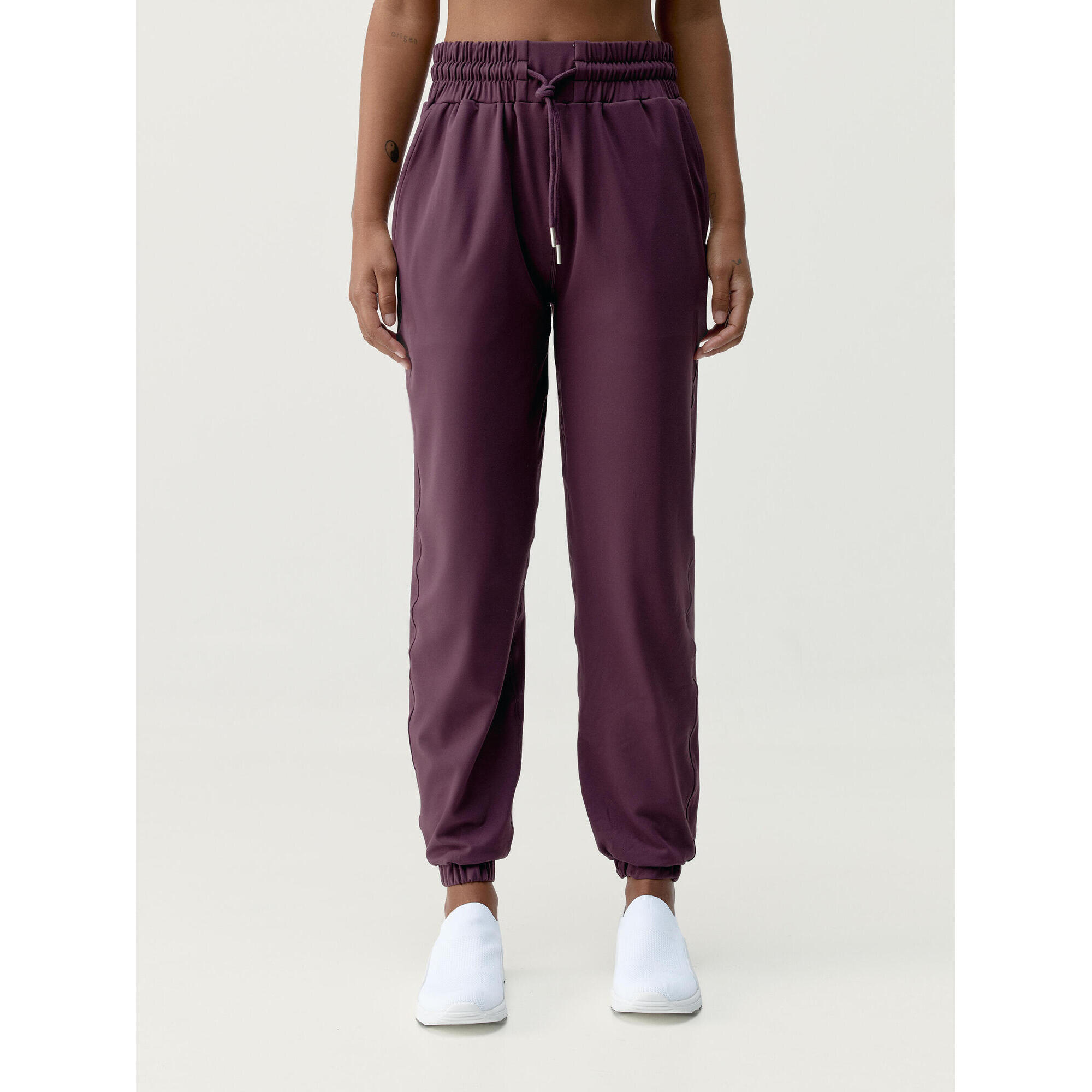 Born Living Yoga - Pantalon De Sport Pour Femme Camille Born Living Yoga - Pantalons - Rouge - Decathlon