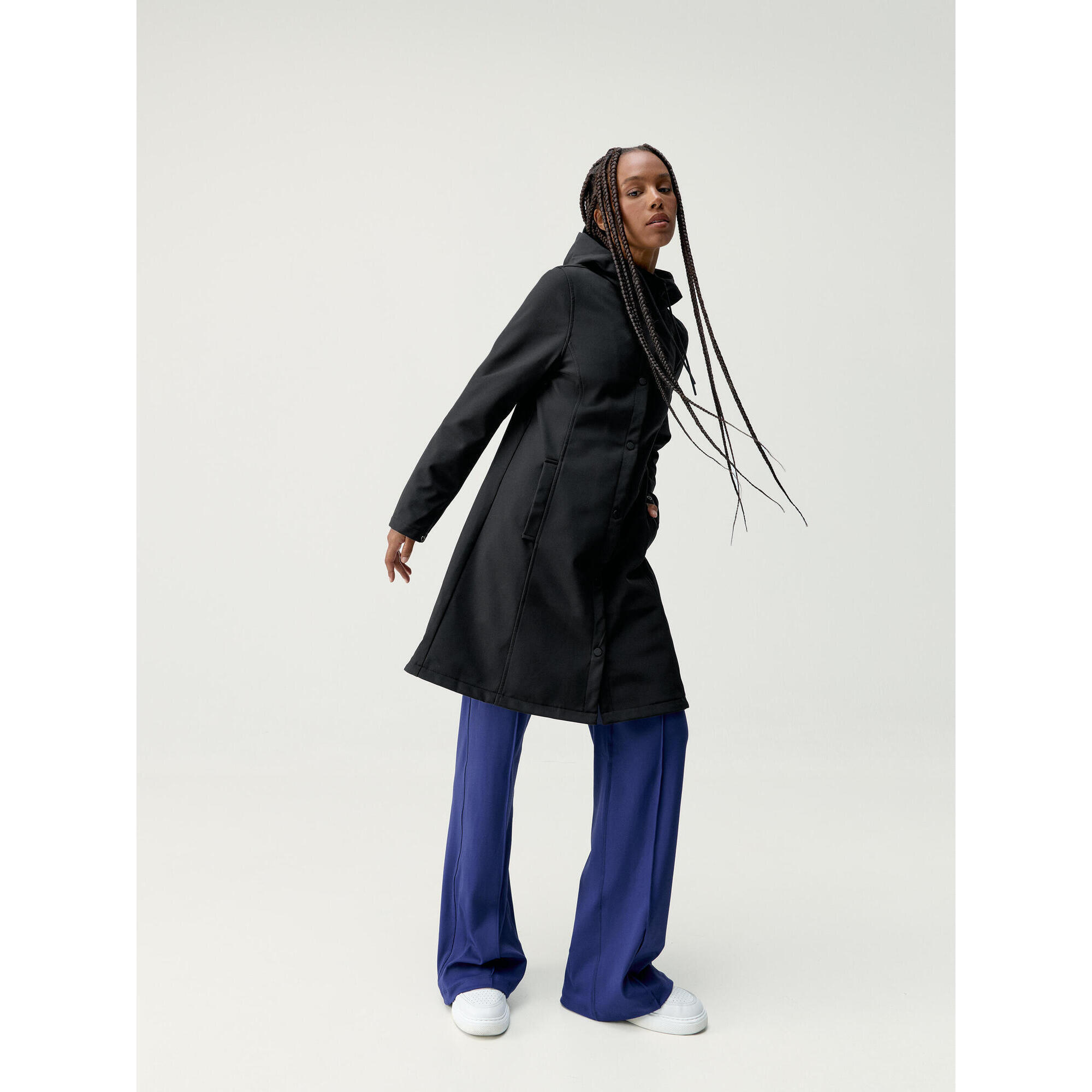 Born Living Yoga - Veste De Sport Trench Born Living Yoga Femme - Parka - Noir - Decathlon