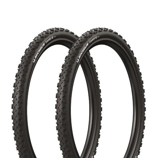 Lot de deux Pneus VTT COUNTRY CROSS GW Tringles rigides Access Line