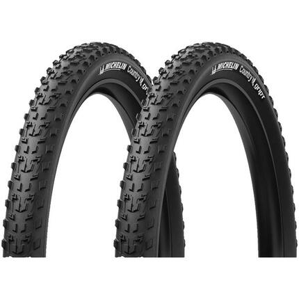 Lot de deux Pneus VTT 26" Country Rock