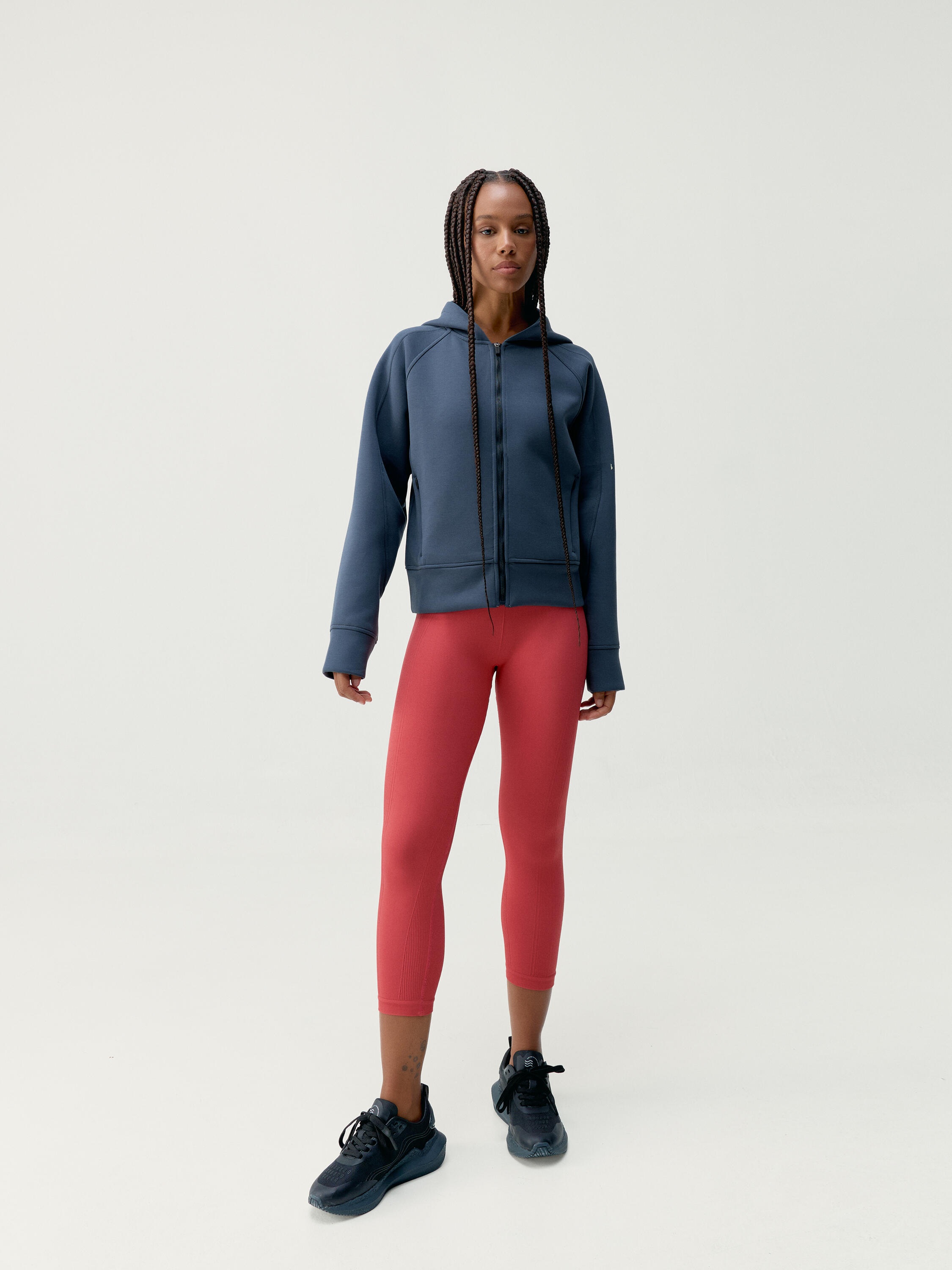 Sweat de sport à capuche zippé Performance ELSA 5/7