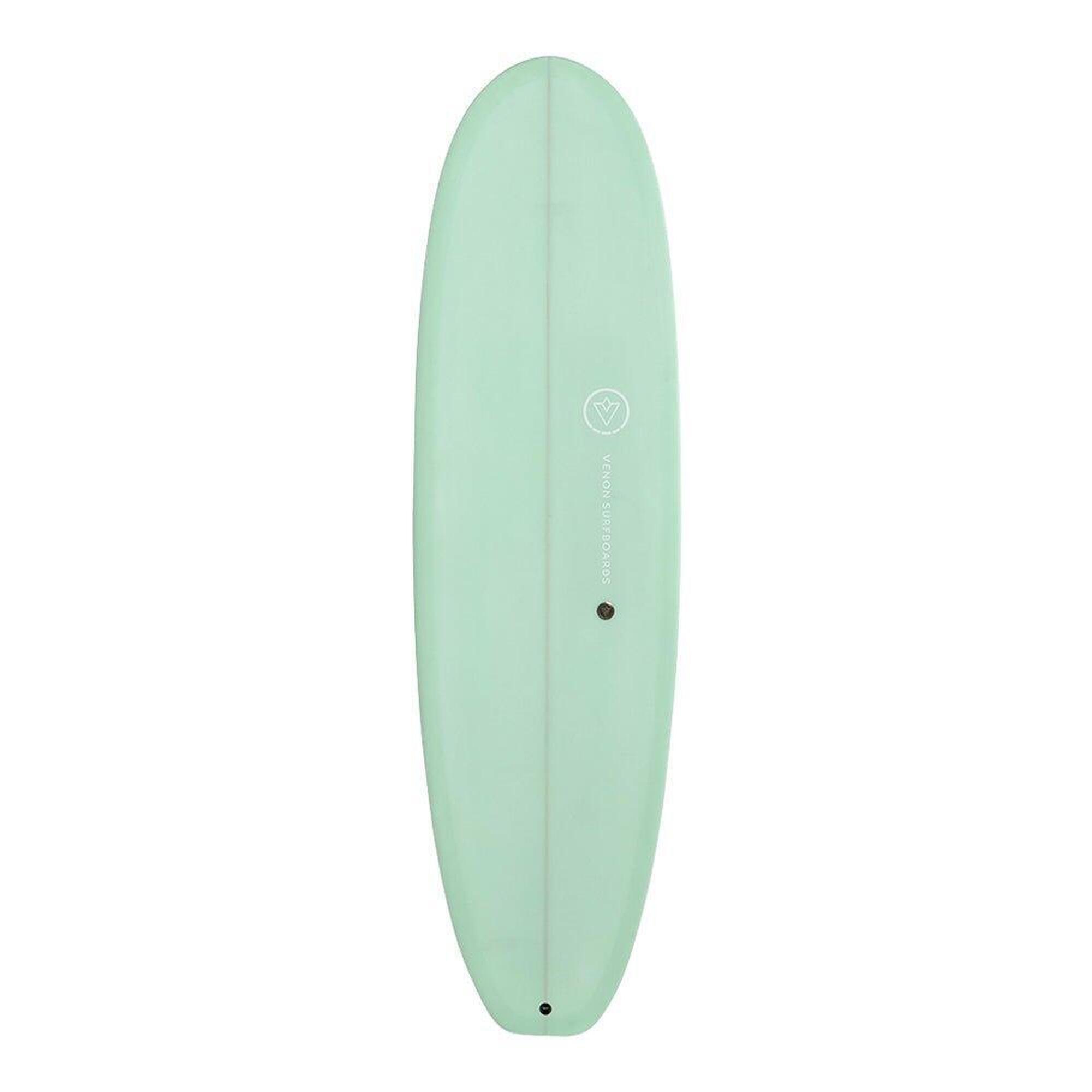 Planche De Surf Hybride Souple Et Légère 51" - Marque BPS, Couleur Bleu, Neuve Avec Sac De Transport