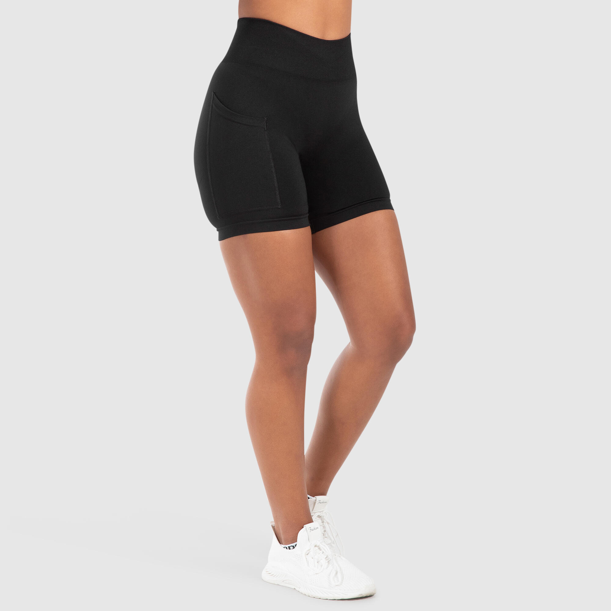 Damen Short Leggings Temmy Schwarz 2/5