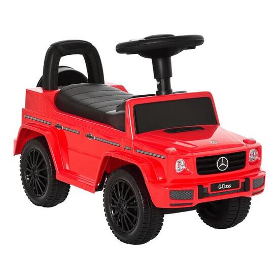 HOMCOM Macchina Giocattolo Bambini 12-36 Mesi Macchina Cavalcabile Mercedes