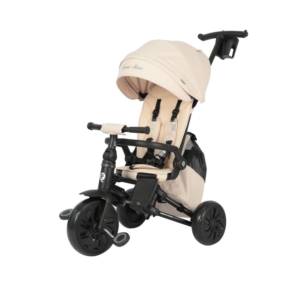 Qplay - Tricycle Qplay Nova Max Beige - Draisienne - Beige - Taille Unique - Decathlon