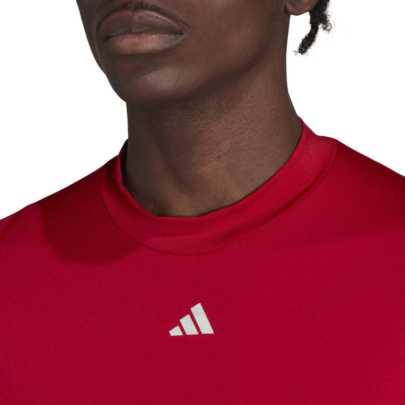 Tricou Fitness ADIDAS Techfit Alb Bărbați