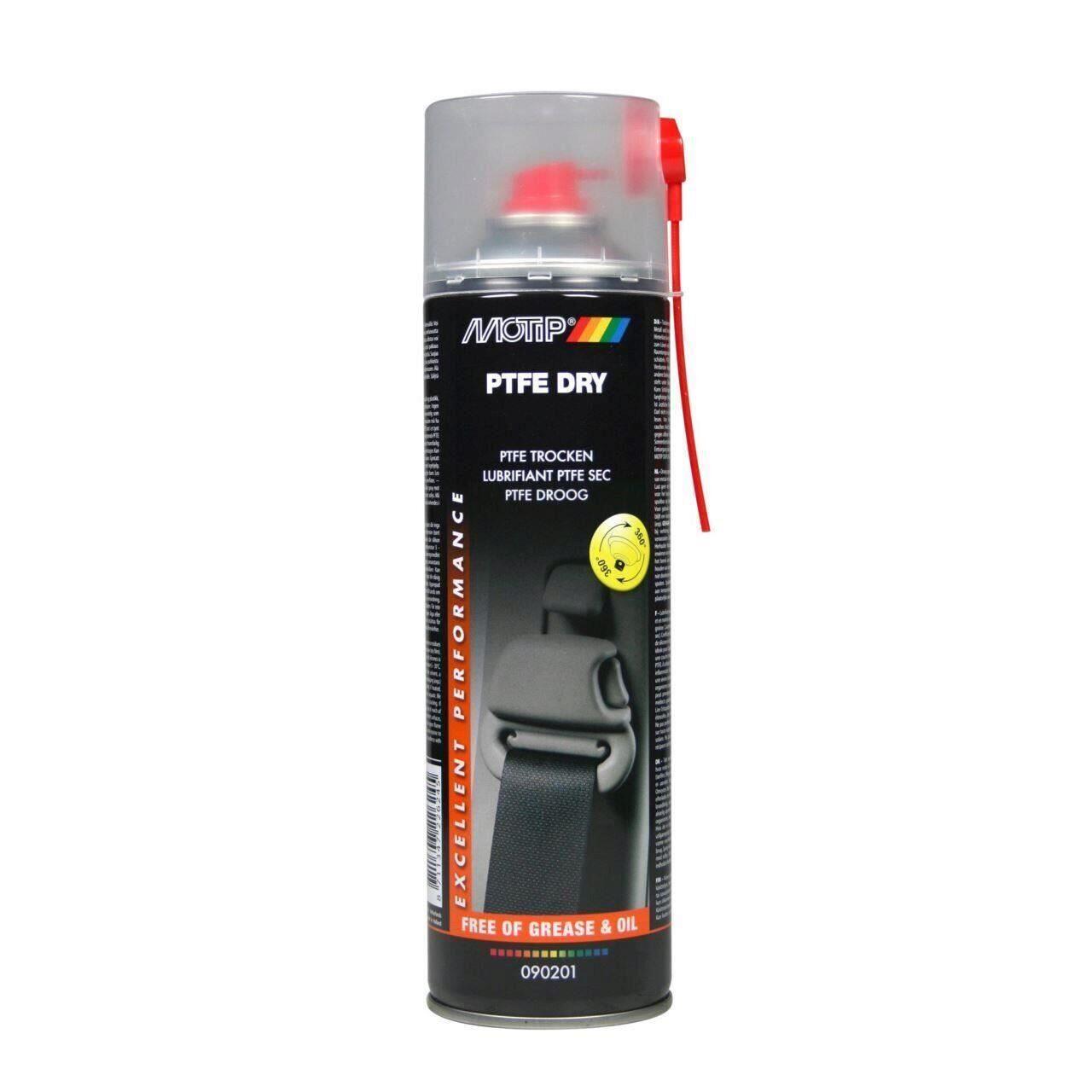 Spray lubrifiant uscat cu particule de PTFE, MOTIP, 500ml