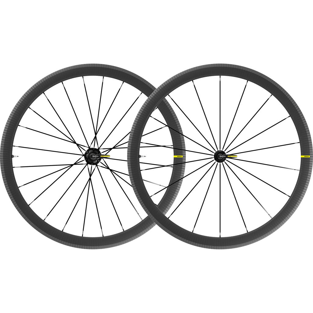 Pair of wheels Mavic Cosmic SL 40 RB 700 QR M11