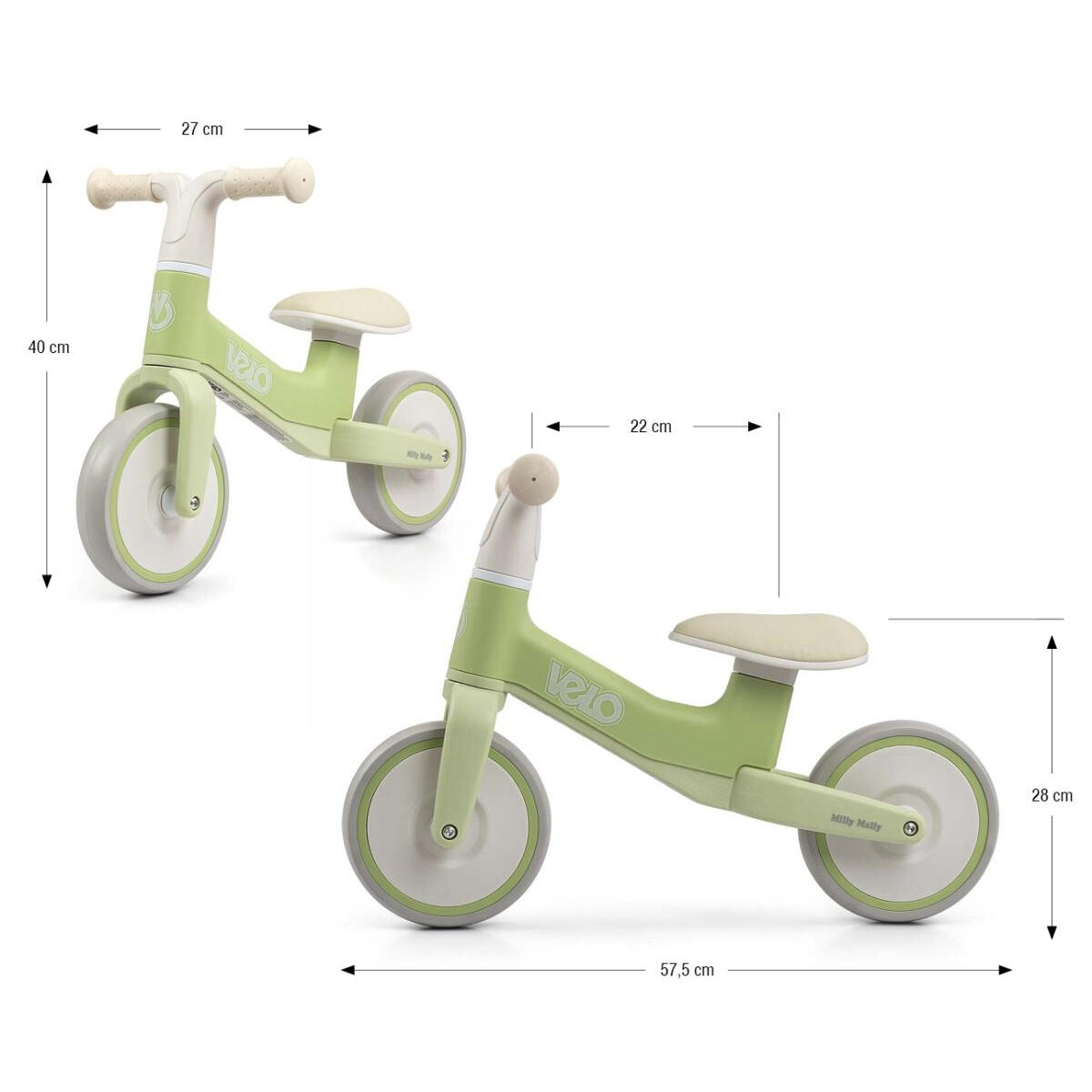 Draisienne Milly Mally Velo Verte 2/2