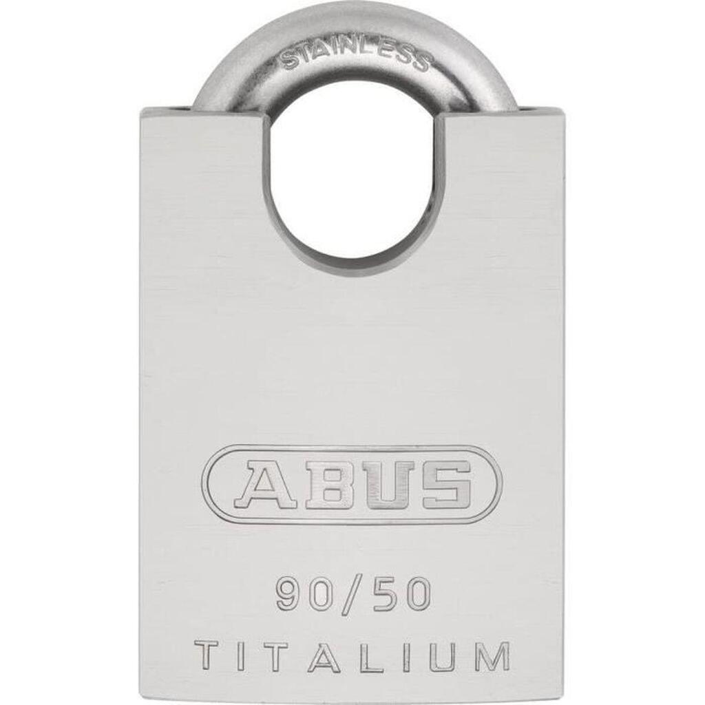 Stainless steel shackle padlock Abus 90RK Blister