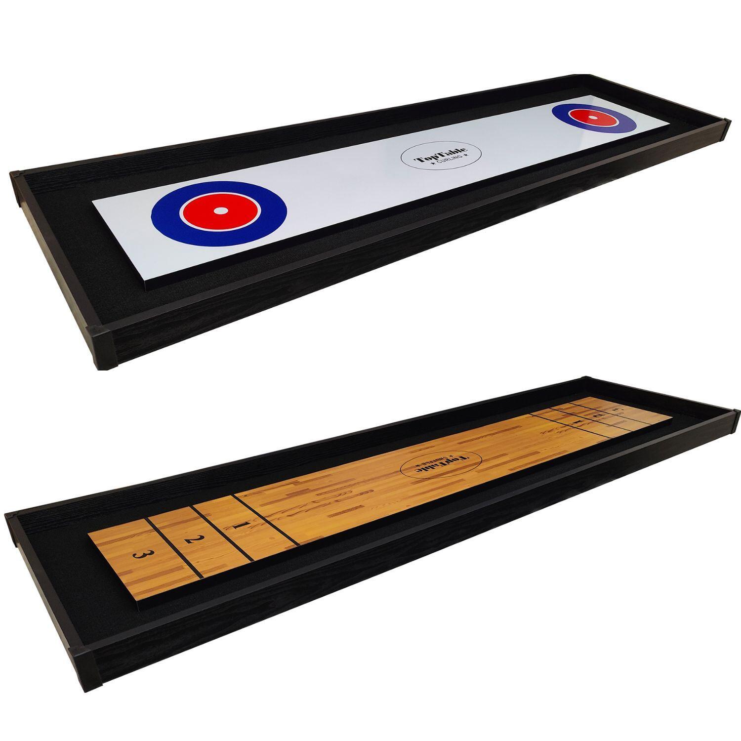 TopTable Shuffleboard Fun 2-1 6ft 1/4