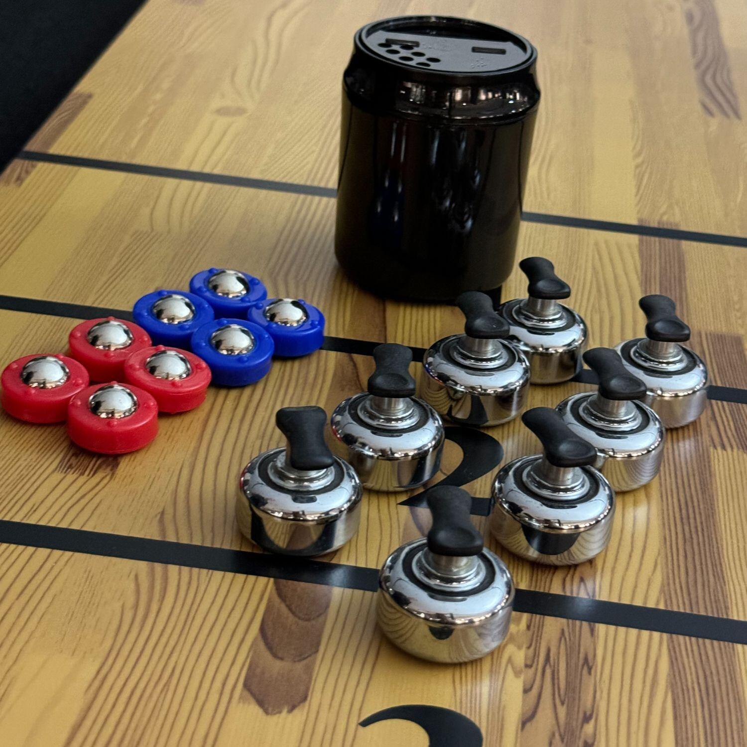 TopTable Shuffleboard Fun 2-1 6ft 3/4