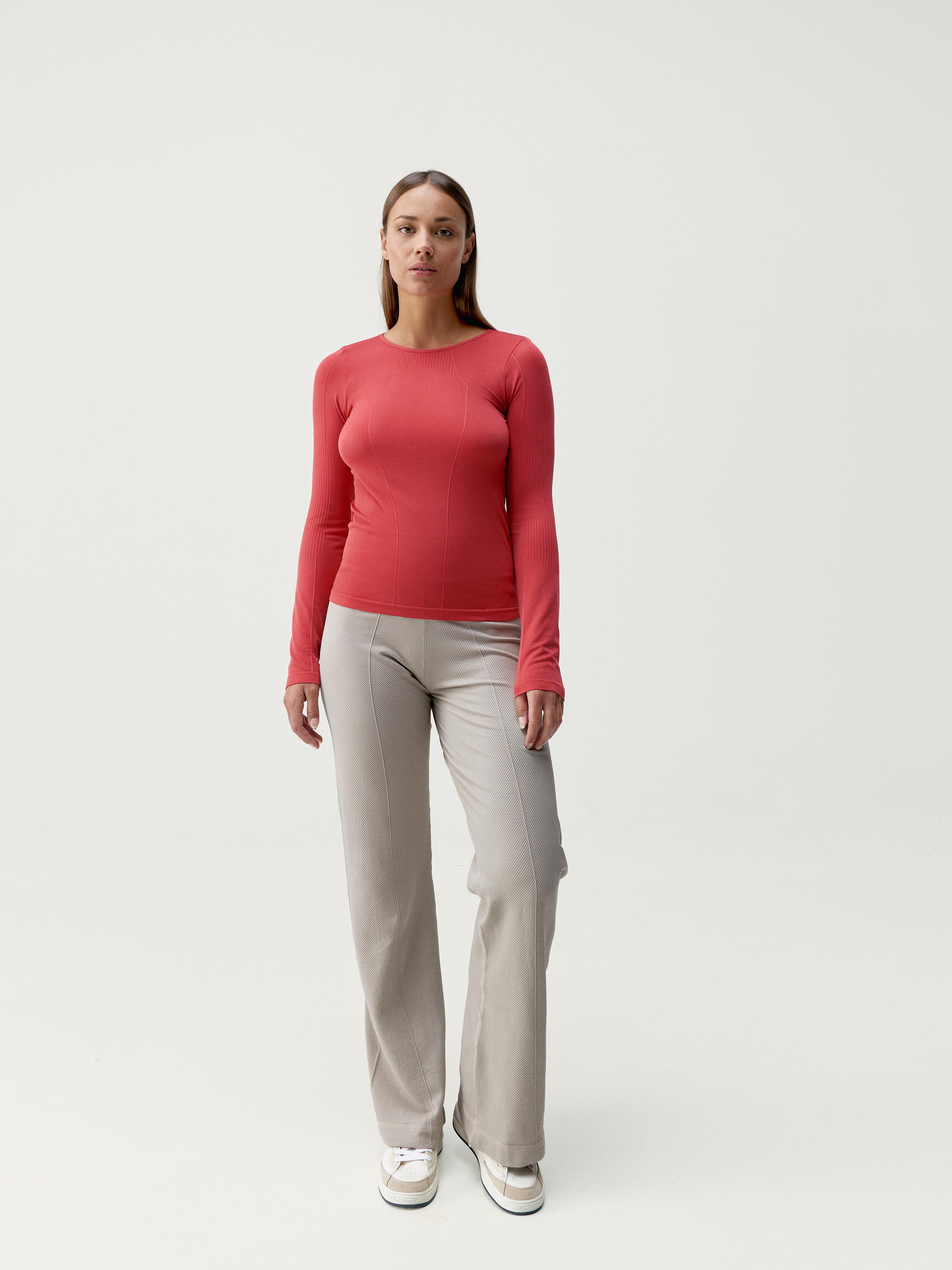 Sport-T-Shirt für Damen Balasana Seamless 3/7