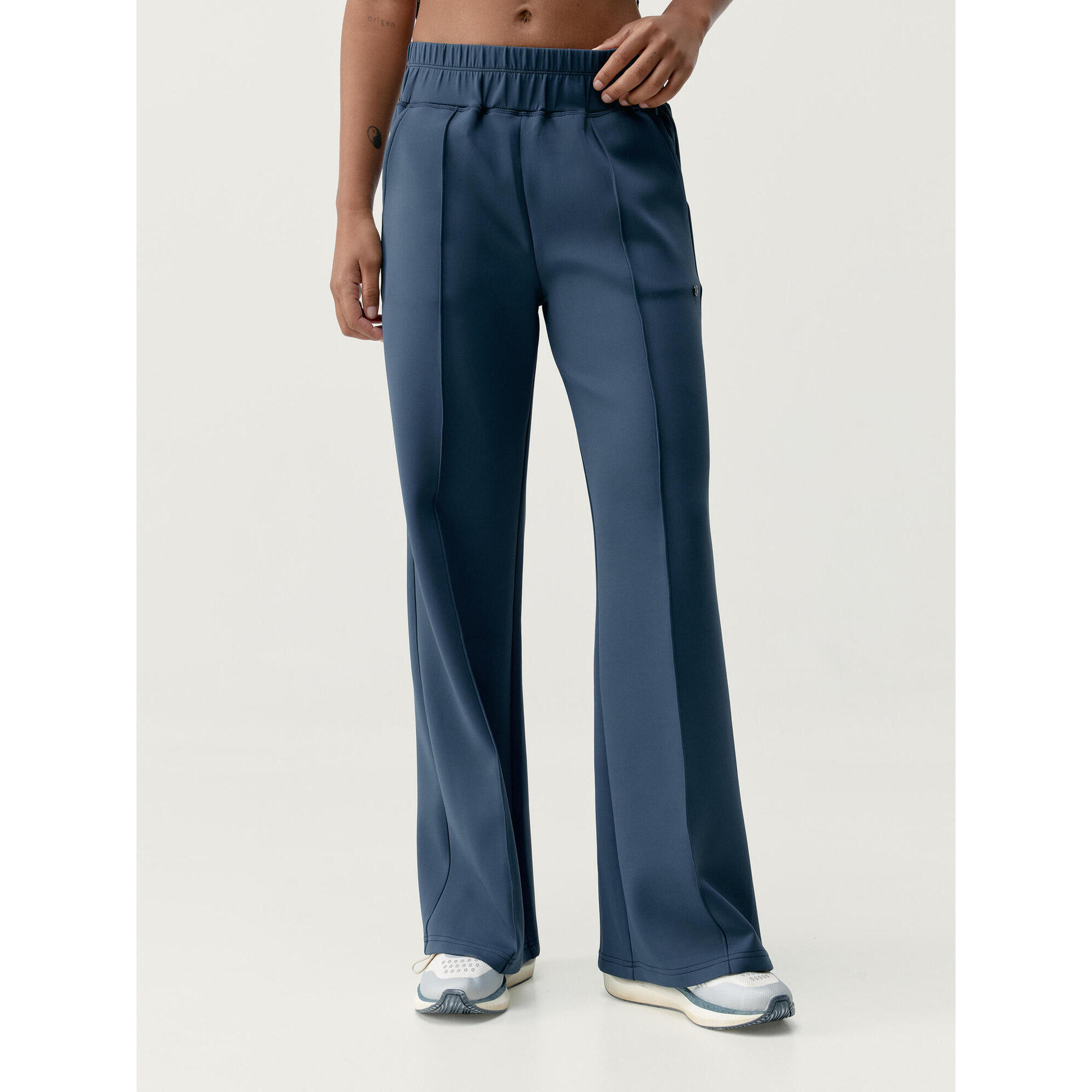 Born Living Yoga - Pantalon De Sport Femme Iniya Born Living Yoga - Pantalons - Bleu|gris - Decathlon
