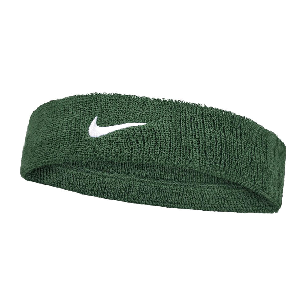 Classic Swoosh Headband (Green/White)