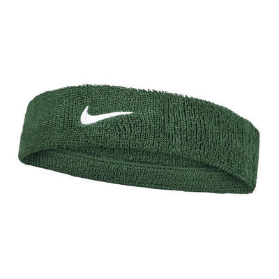 Fascia Per Capelli Swoosh Nike Classic Verde Bianco