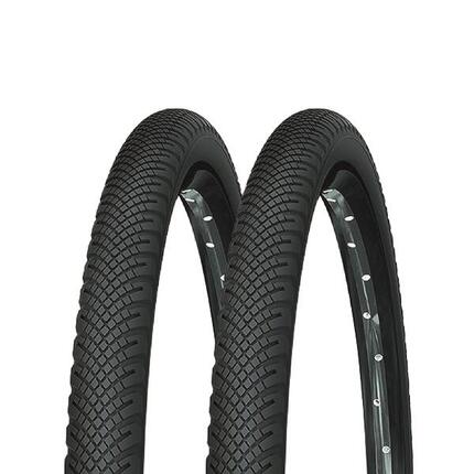 Lot de deux Pneus VTT 26" Country Rock