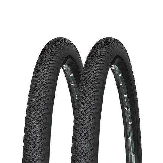 Lot de deux Pneus VTT 26" Country Rock