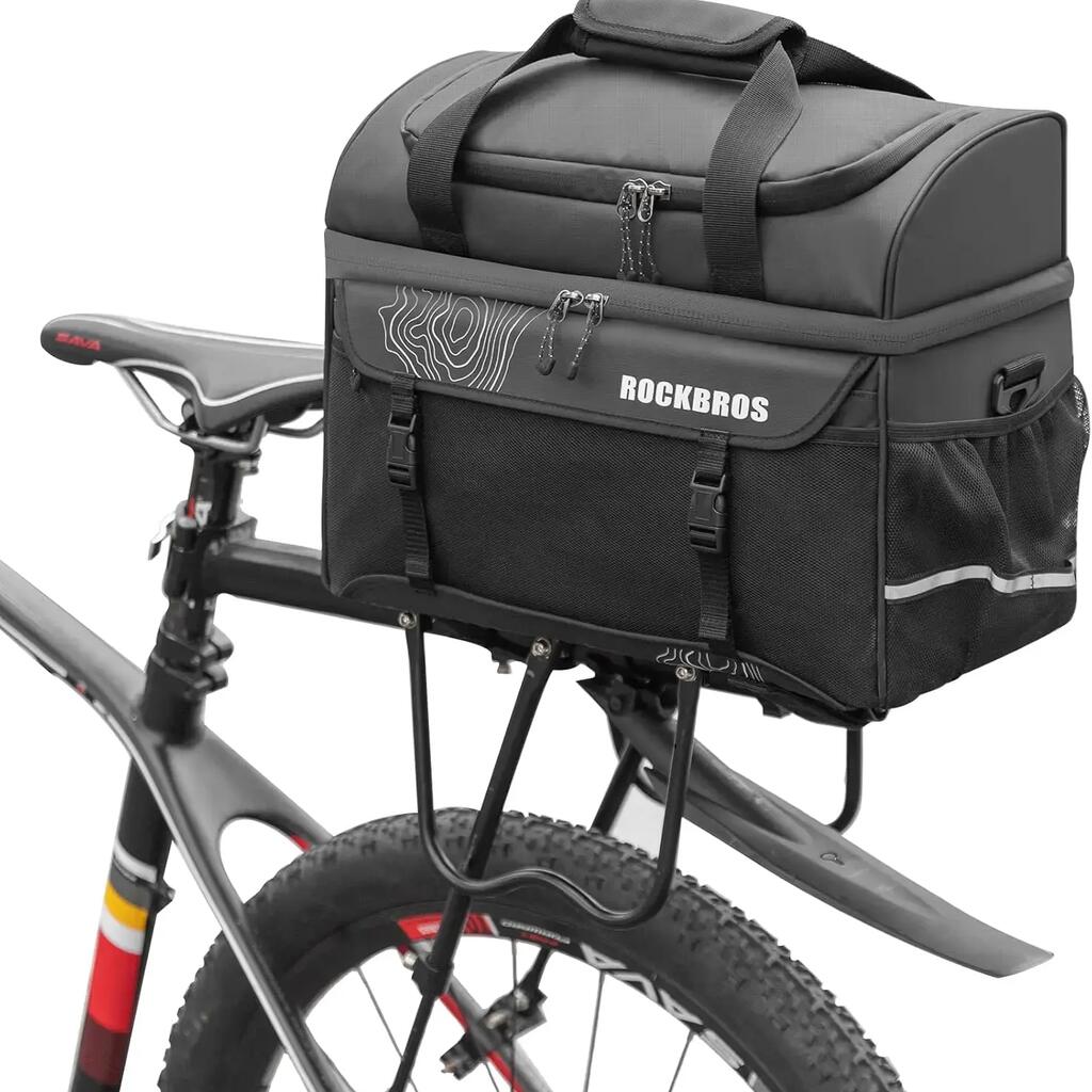 11L Insulated Rear Bike Rack Bag
