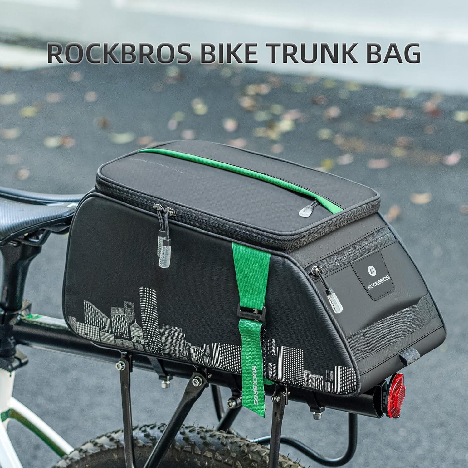 Sacoche de porte-bagages arrière étanche pour vélo 4 L 7/7