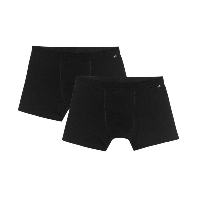 4F Calções Boxer M059 para homem (Conjunto de 2) Preto