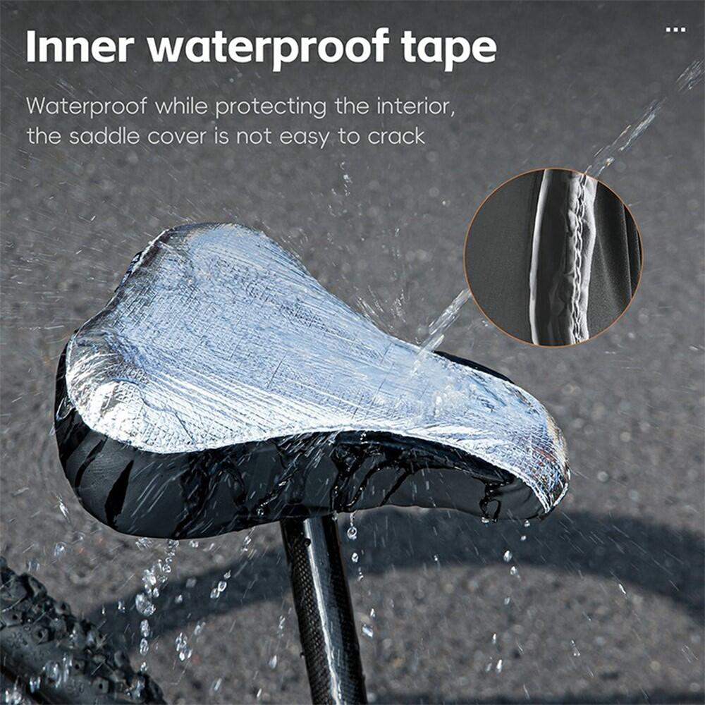 Funda de sillín de bicicleta impermeable y protección 5/7