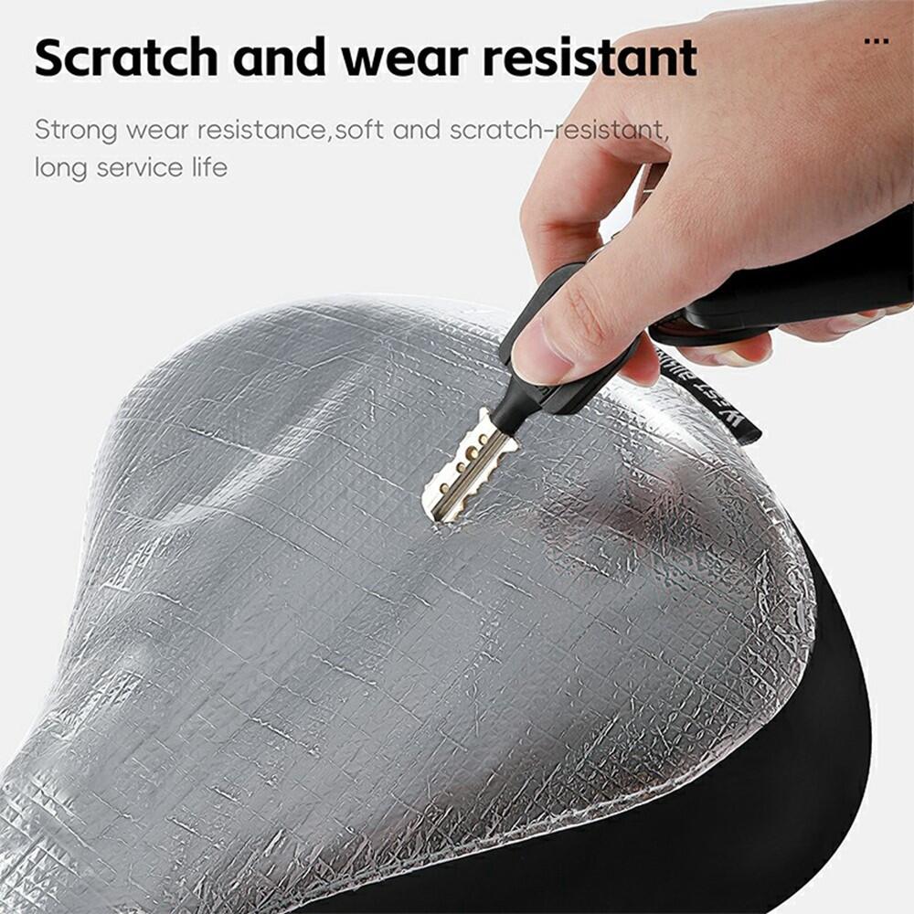 Funda de sillín de bicicleta impermeable y protección 7/7