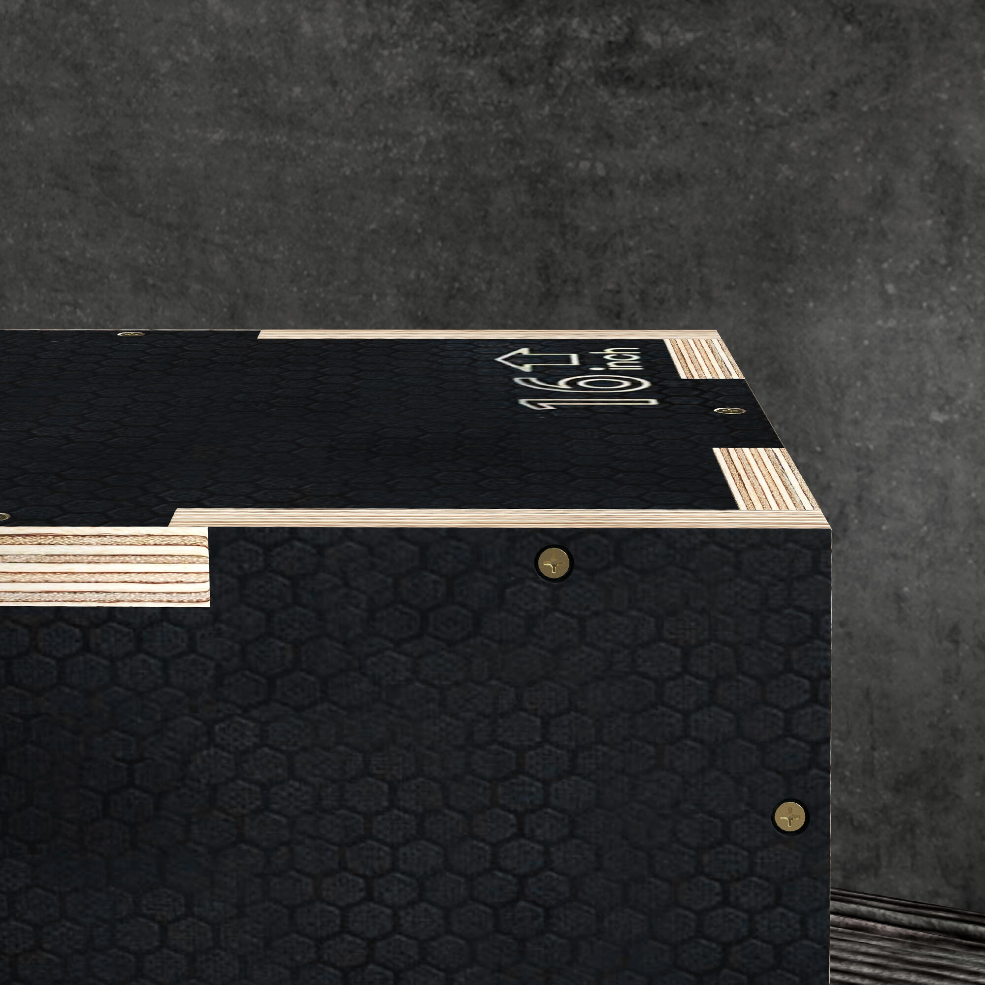 SPORTNOW Box Jump Pliometrico a 3 Altezze in Legno Antiscivolo 41-36-31cm Nero 7/8