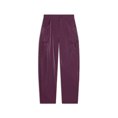 Pantaloni Cargo carrot fit in nylon navetta