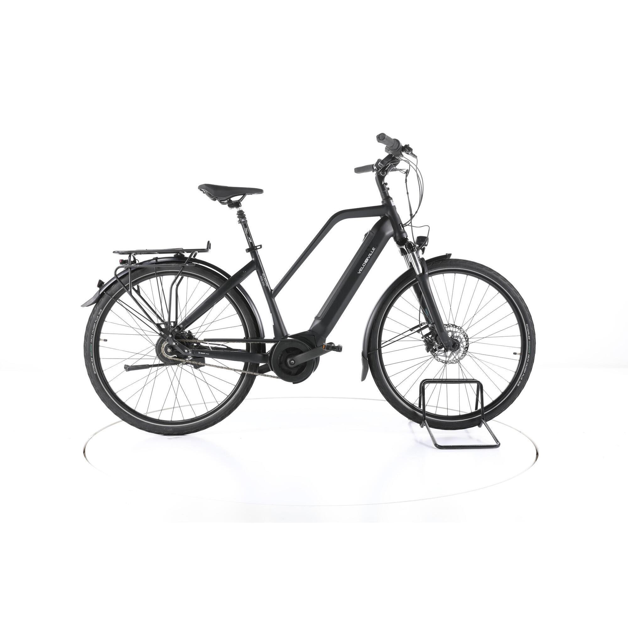 Velo De Ville - Reconditionné - Velo De Ville Aeb 890 City Vélo Électrique - Très Bon - Vélo Ville - Noir - 50 - Decathlon