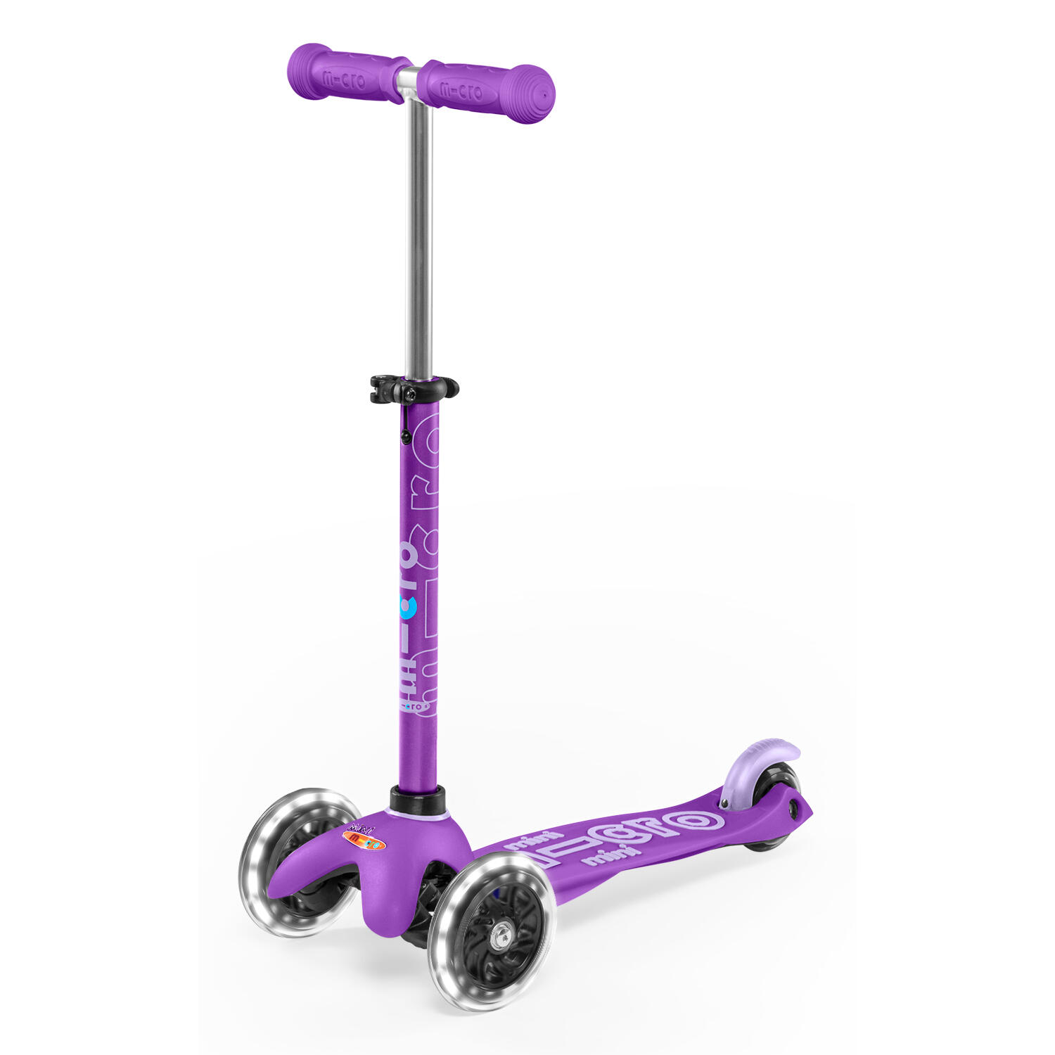 MICRO Mini Micro Deluxe LED Scooter - Lila