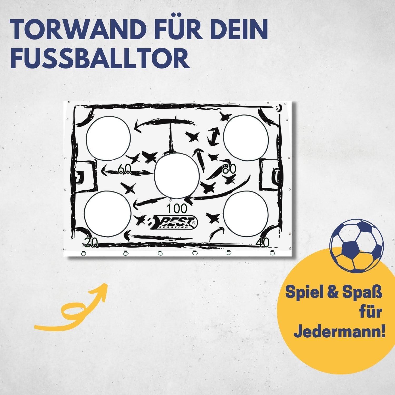 Best Sporting 11079 Fußballtorwand Taktik 193 x 150 cm 2/5