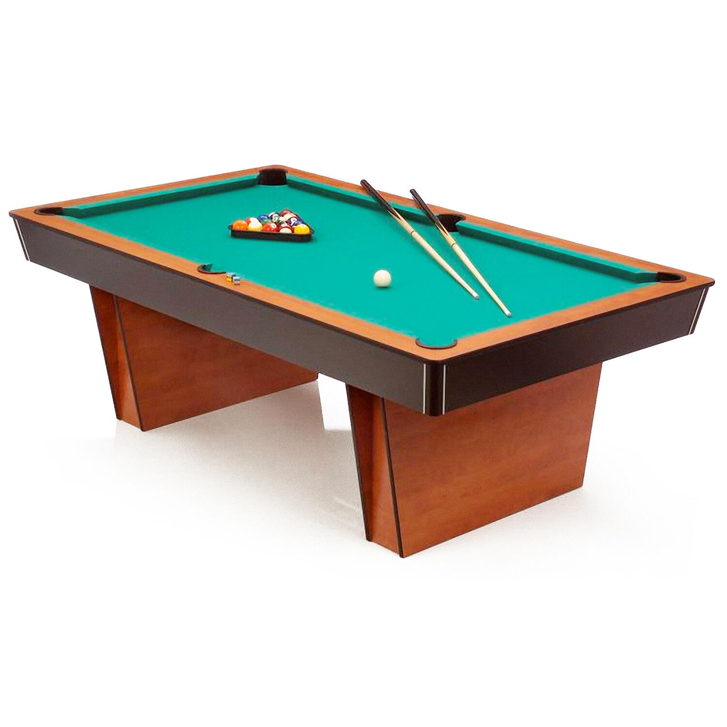 WINSPORT Tavolo da biliardo Lugano 7 piedi Ardesia Billard / Poolbillard Unisex