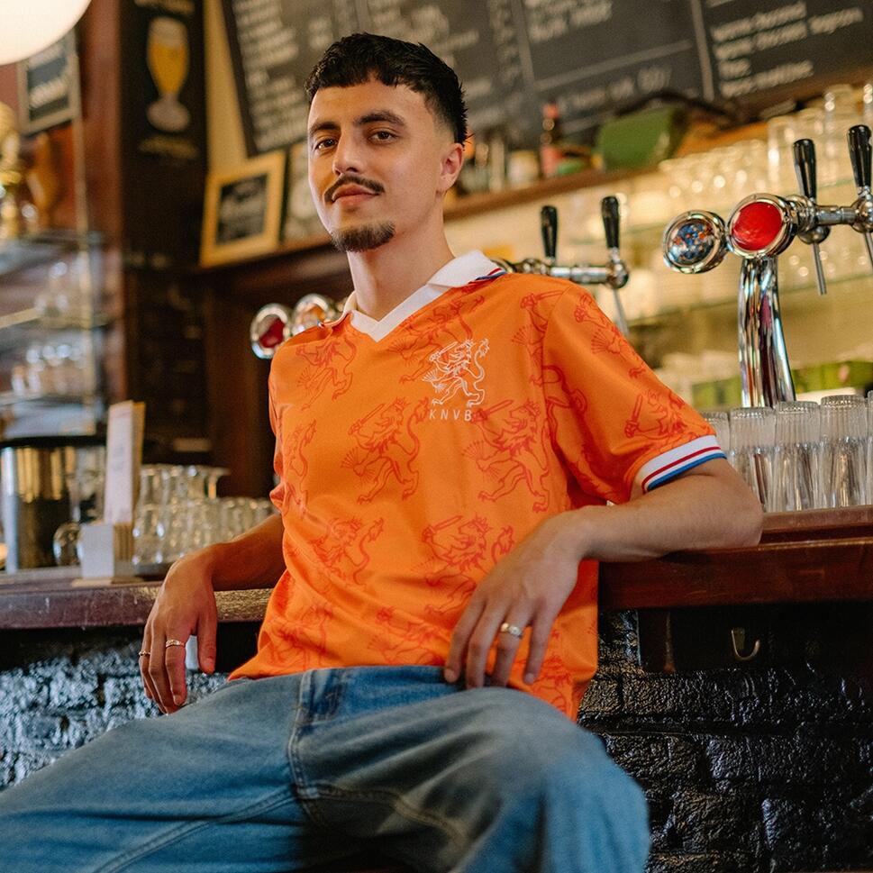 Camisa Retrô de Futebol da Copa do Mundo de 1994 da Holanda