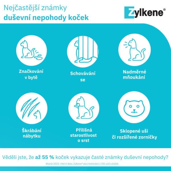 Doplněk stravy Zylkene pro malé psy a kočky 75mg 100 kapslí 3/7