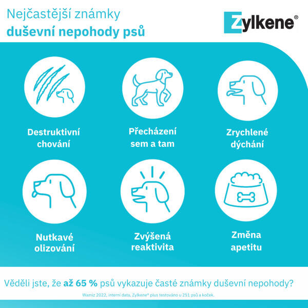 Doplněk stravy Zylkene 450mg pro velké psy 100 kapslí 3/7
