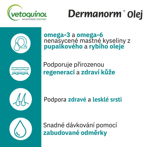 Olej Dermanorm pro psy 2/3