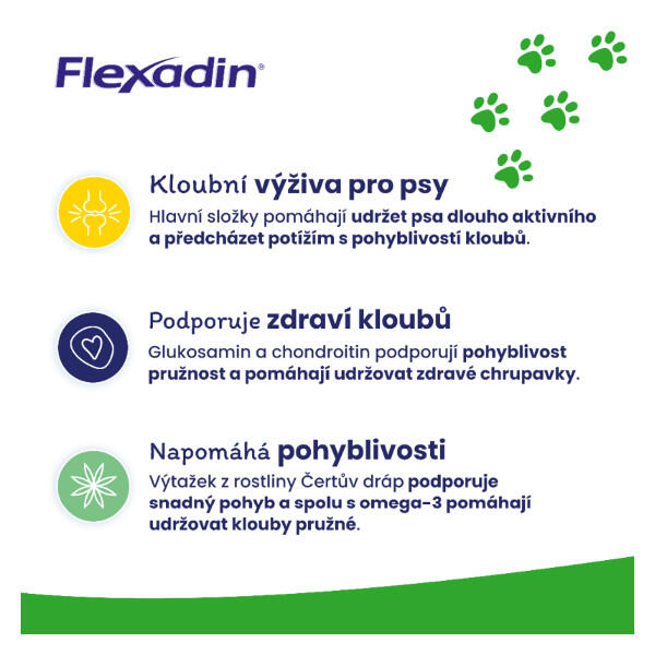 Kloubní výživa Flexadin pro mladé psy Mini 60tbl 2/4