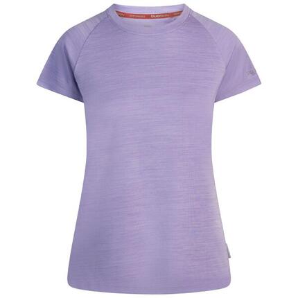 T-shirt Trespass VICKLAND femme 100% polyester violet manches courtes