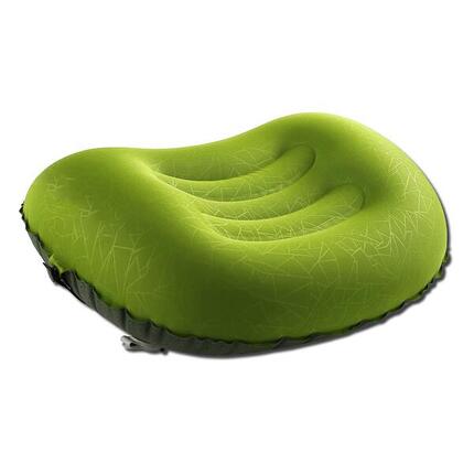 Camping Kopfkissen Luftkissen Kissen 45 cm x 35 cm Grün