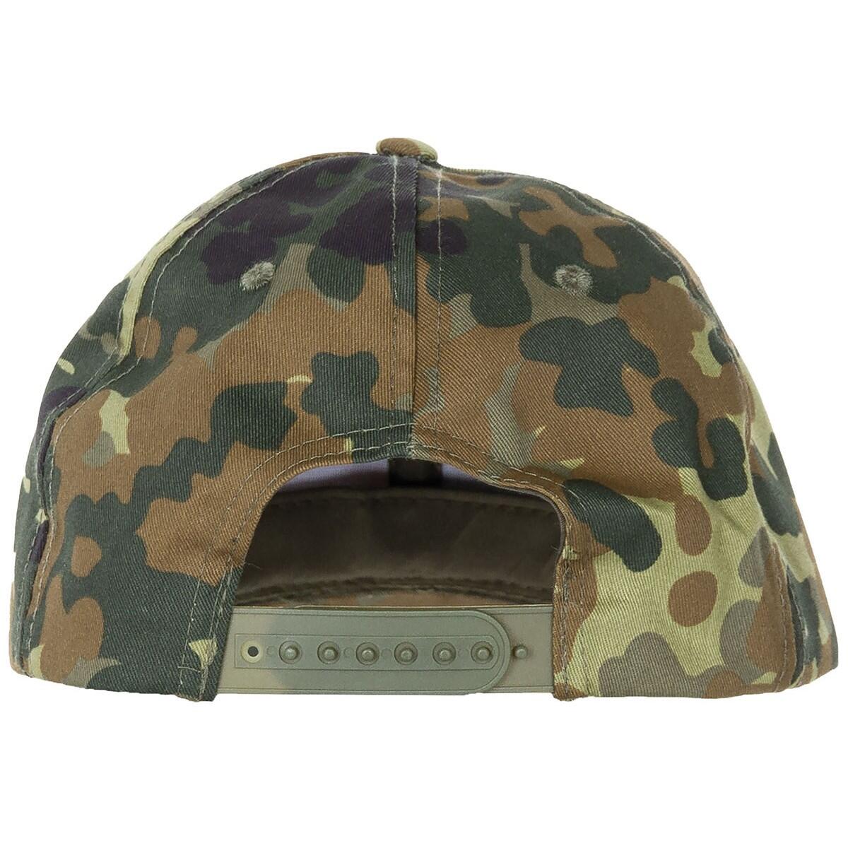 Casquette américaine – Camouflage Flecktarn – Réglable 2/2