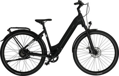 Rucanor elektrische stadsfiets denver 28 inch 48 cm dames hydraulische schijfrem