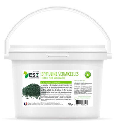 Spiruline effort et organisme- ESC LABORATOIRE